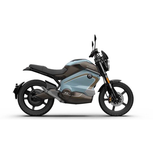 Super Soco TC Wanderer - Moto elettrica con motore da 2500W e omologazione L3. Guidala con patente A1 e B. Acquista online su Elettromove.