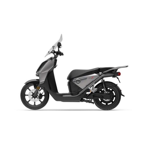 Scooter elettrico V moto Super Soco GPX 4000W, doppia betteria, colore silver argento